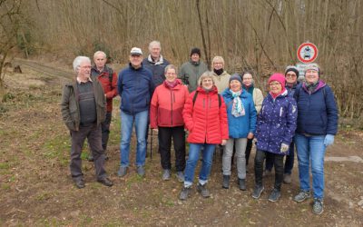 Erste Wanderung in diesem Jahr