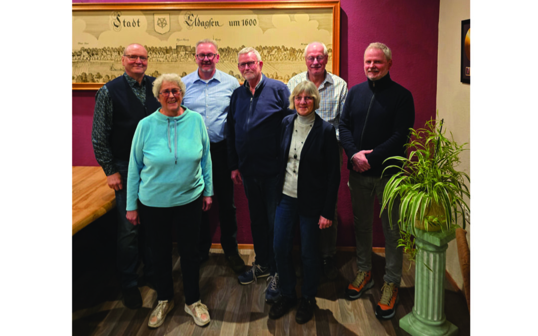 Bürgerverein Eldagsen bestätigt Vorstand und blickt auf aktives Jahr zurück