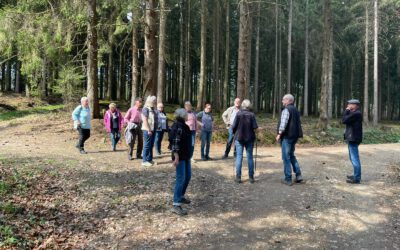 Vereinswanderung zur Sennhütte im Osterwald