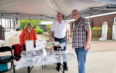 Stand auf dem Honigkuchen-Senffest