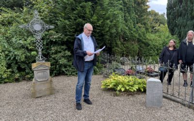 Neddermeyer-Gedenkstein feierlich eingeweiht