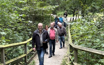 Wanderung rund um den Bruchsee an der Duinger Seenplatte